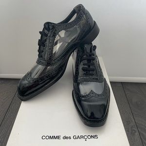 Patent Leather Oxford Shoes